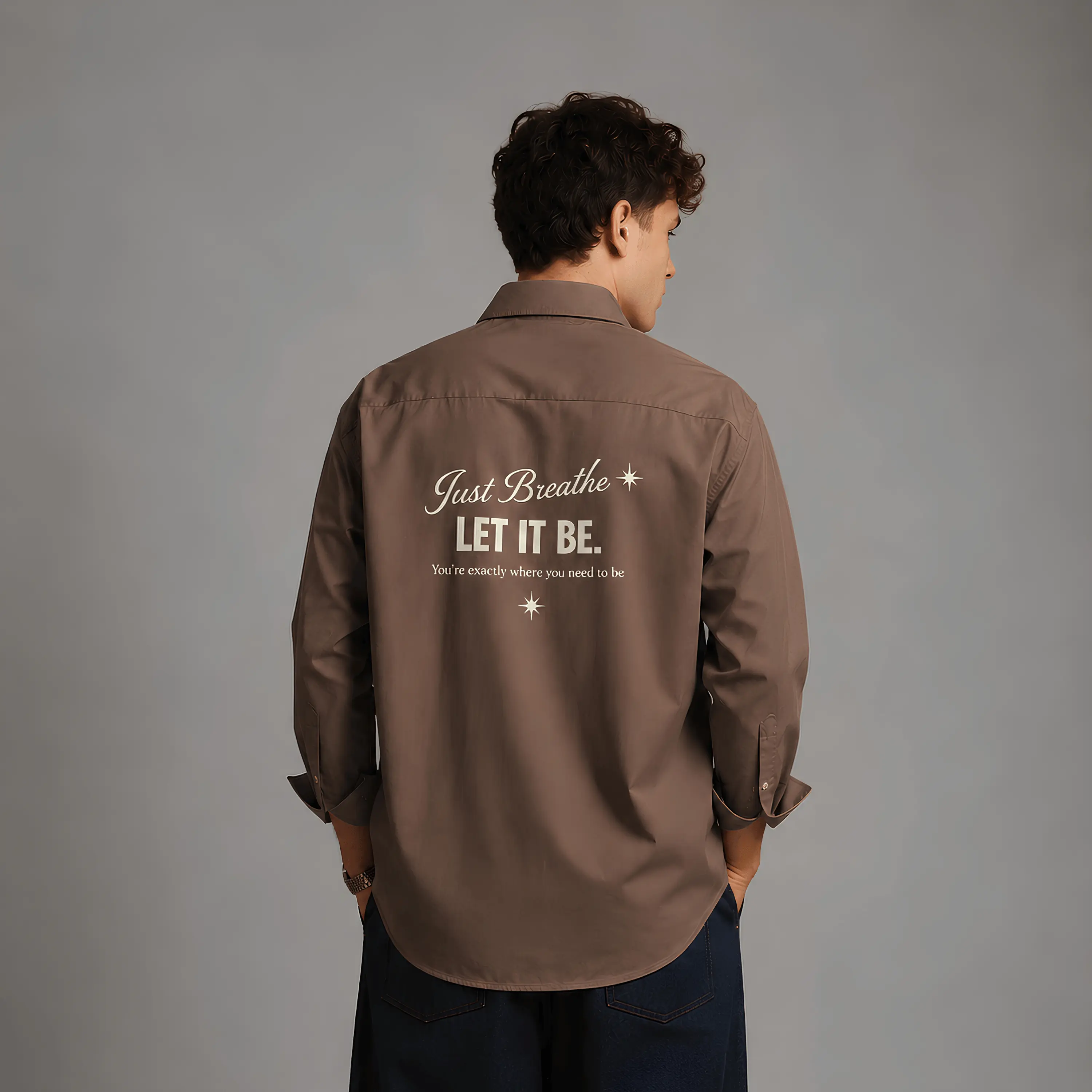 Stay Cool Oversized Shirt — alternate view